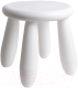 Миниатюра изображения товара Табурет детский Swed house Pall Gul MR3-69 (белый)
