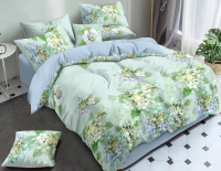 Комплект постельного белья Luxsonia Цветущий сад / Пт6165/220 (70x70) - 