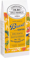 Кофе молотый Compagnia Dell'Arabica Бразилия Сантос (250г) - 