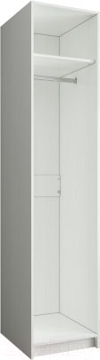 Шкаф-гармошка Евва Лайн ЛН-1D.220.60(0Z) (бодега белый)