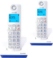 Беспроводной телефон Alcatel S230 Duo (белый) - 