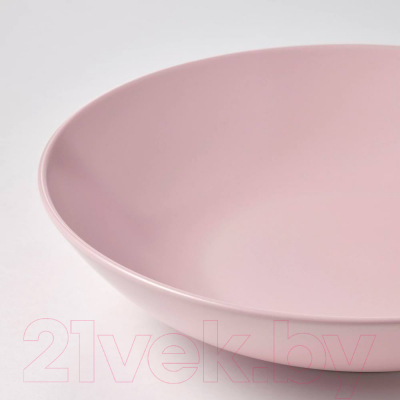 Набор тарелок Swed house Djup Talltik MR3-18 (светло-розовый)