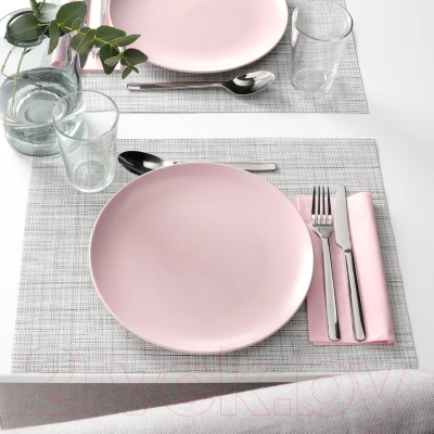 Набор тарелок Swed house Sidoplatta MR3-20 (темно-розовый)