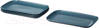 Набор тарелок Swed house Matset Plate Blank Beige MR3-21 (синий)