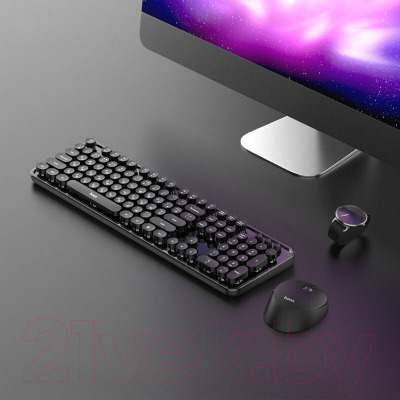 Клавиатура+мышь Hoco DI25 (черный)