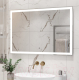 Миниатюра изображения товара Зеркало Briz Импрэс 100x80 / 243 01-50100-00 00 (с подсветкой и подогревом)