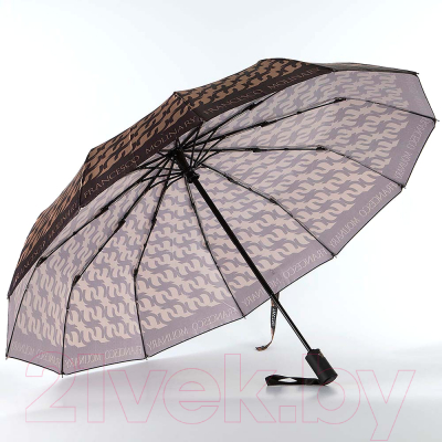Зонт складной Francesco Molinary 734-23581-FM-BBW (коричневый)