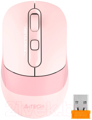 Мышь A4Tech Fstyler FB10C (розовый)