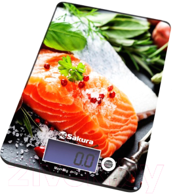 Кухонные весы Sakura SA-6075F (рыба)