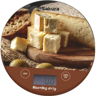 Кухонные весы Sakura SA-6076CH (сыр) - 