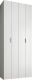 Шкаф-гармошка Евва Лайн ЛН-2D.240.60(0Z/0Z) (бодега белый) - 