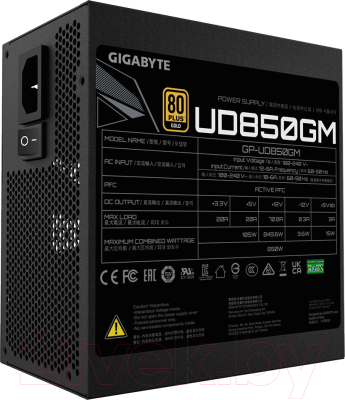 Блок питания для компьютера Gigabyte GP-UD850GM