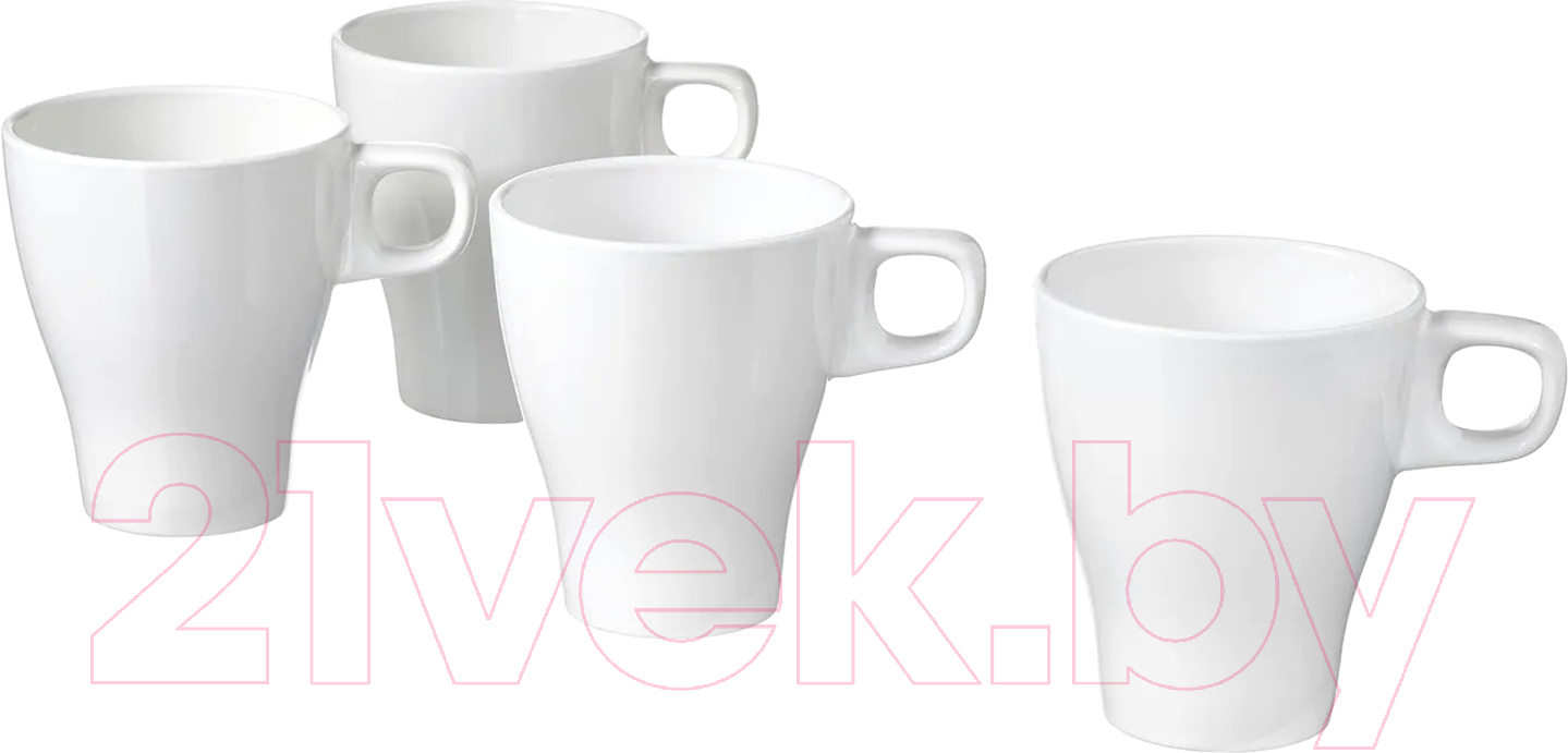 Набор кружек Swed house Kaffekopp MR3-36 (белый)