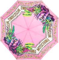 Зонт складной Moschino 8862-OCN Barocco Pink - 