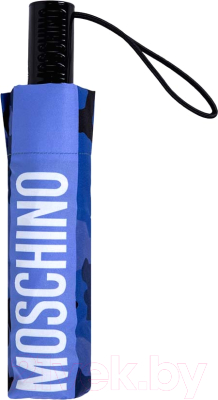 Зонт складной Moschino 8893-OCF Camouflage Blue