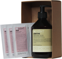 Набор косметики для тела и волос Insight Dermo-Calming Shampoo+Sample Sachet Cleanser+Body Cream (400мл) - 