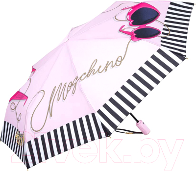 Зонт складной Moschino 8944-OCN Sunglasses Pink