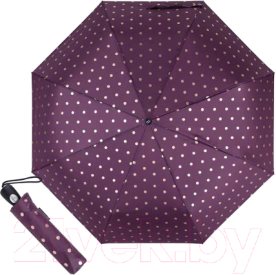 Зонт складной Pierre Cardin 82830-OC Dots Dark Lilac