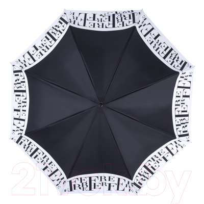 Зонт-трость Gianfranco Ferre 6033-LA Logo Black
