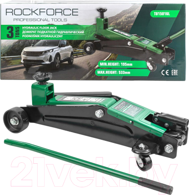 Подкатной домкрат RockForce RF-T815016L