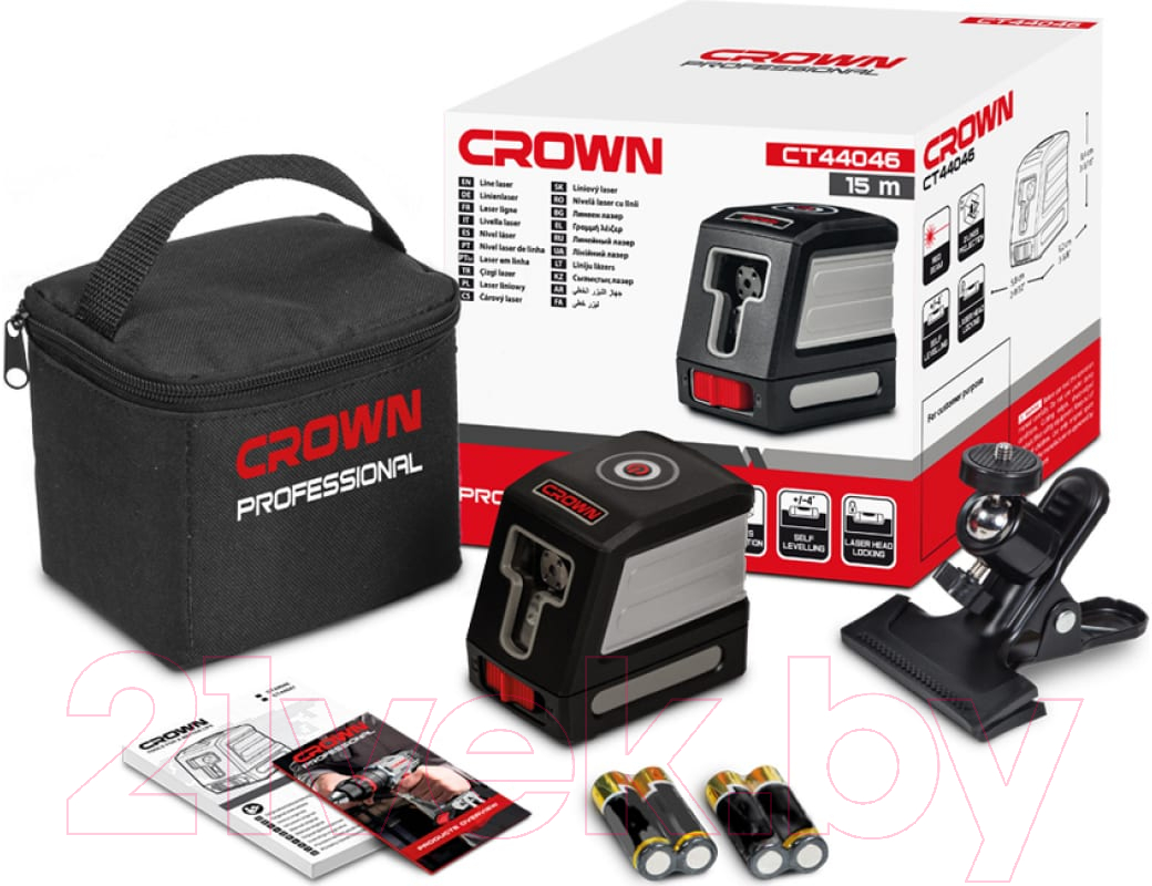 Лазерный нивелир CROWN CT44046