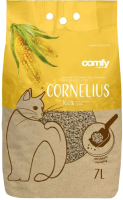 Наполнитель для туалета Comfy Benta Cornelius кукурузный комкующийся натуральный / 124020 (7л) - 