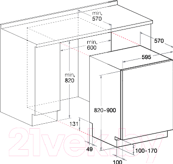 Посудомоечная машина Hotpoint LTF 11S111 O EU