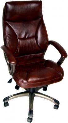 Кресло офисное Деловая обстановка Лагуна МFM (темно-коричневый) - общий вид