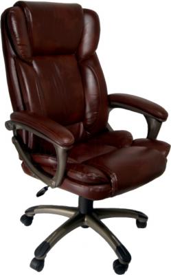 Кресло офисное Деловая обстановка Лагуна Люкс MFM (темно-коричневый) - реальный цвет модели может немного отличаться