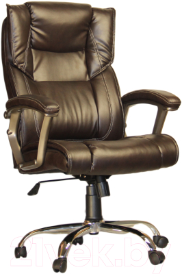 Кресло офисное Деловая обстановка Одиссей (темно-коричневый)
