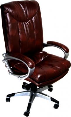Кресло офисное Деловая обстановка Торонто (темно-коричневый) - реальный цвет модели может немного отличаться