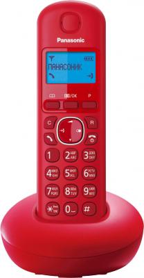 Беспроводной телефон Panasonic KX-TGB210 (красный) - общий вид