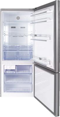 Холодильник с морозильником Beko CN147223GB - внутренний  вид
