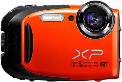 Компактный фотоаппарат Fujifilm FinePix XP70 (Orange) - общий вид