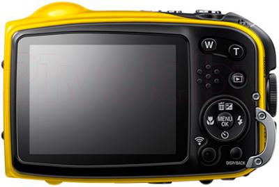 Компактный фотоаппарат Fujifilm FinePix XP70 (Yellow) - вид сзади