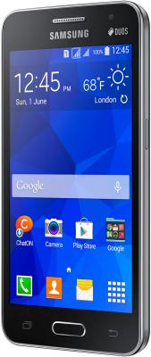 Смартфон Samsung Galaxy Core II / G355H (черный) - вполоборота
