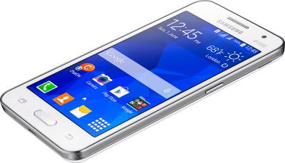 Смартфон Samsung Galaxy Core II / G355H (белый) - общий вид