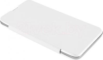 Смартфон Prestigio MultiPhone 5307 Duo (белый) - вид сзади