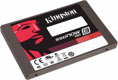 SSD диск Kingston SSDNow E100 100GB (SE100S37/100G) - общий вид