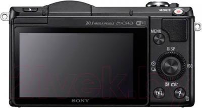 Беззеркальный фотоаппарат Sony ILCE-5000Y - вид сзади