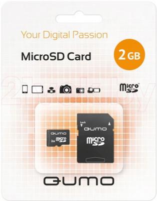 Карта памяти Qumo MicroSD Y&Y 2 Gb (QM2GMICSD) - общий вид