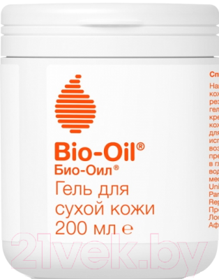 

Гель для тела Bio-Oil, Для сухой кожи