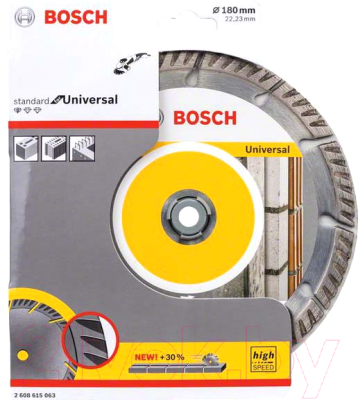 Изображение товара Отрезной диск алмазный Bosch 2.608.615.063