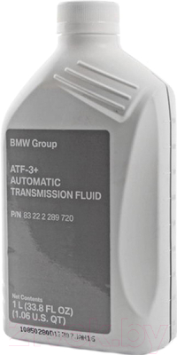 Трансмиссионное масло BMW ATF 3+ / 83222289720 (1л)