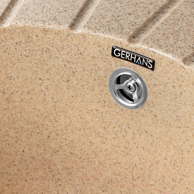 Комплект сантехники Gerhans A03 + смеситель HU01K4698-21 (песочный)