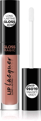 Жидкая помада для губ Eveline Cosmetics Gloss Magic Lip Lacquer тон 08 (4.5мл)