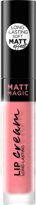 Жидкая помада для губ Eveline Cosmetics Matt Magic Lip Cream матовая тон 02 (4.5мл)