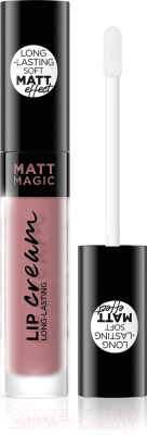 Жидкая помада для губ Eveline Cosmetics Matt Magic Lip Cream матовая тон 04 (4.5мл)