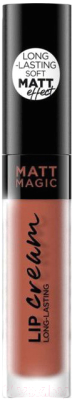 Жидкая помада для губ Eveline Cosmetics Matt Magic Lip Cream матовая тон 13 (4.5мл)