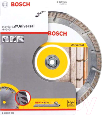 Отрезной диск алмазный Bosch 2.608.615.065
